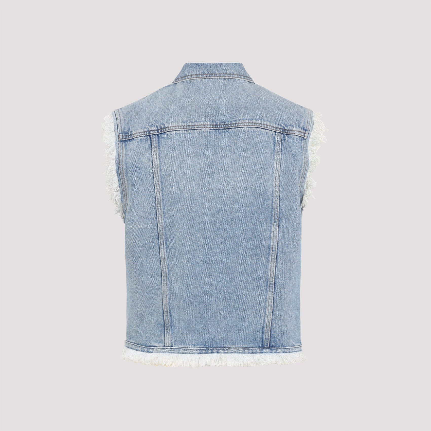 VALENTINO Denim Vest for Men - SS25 Collection