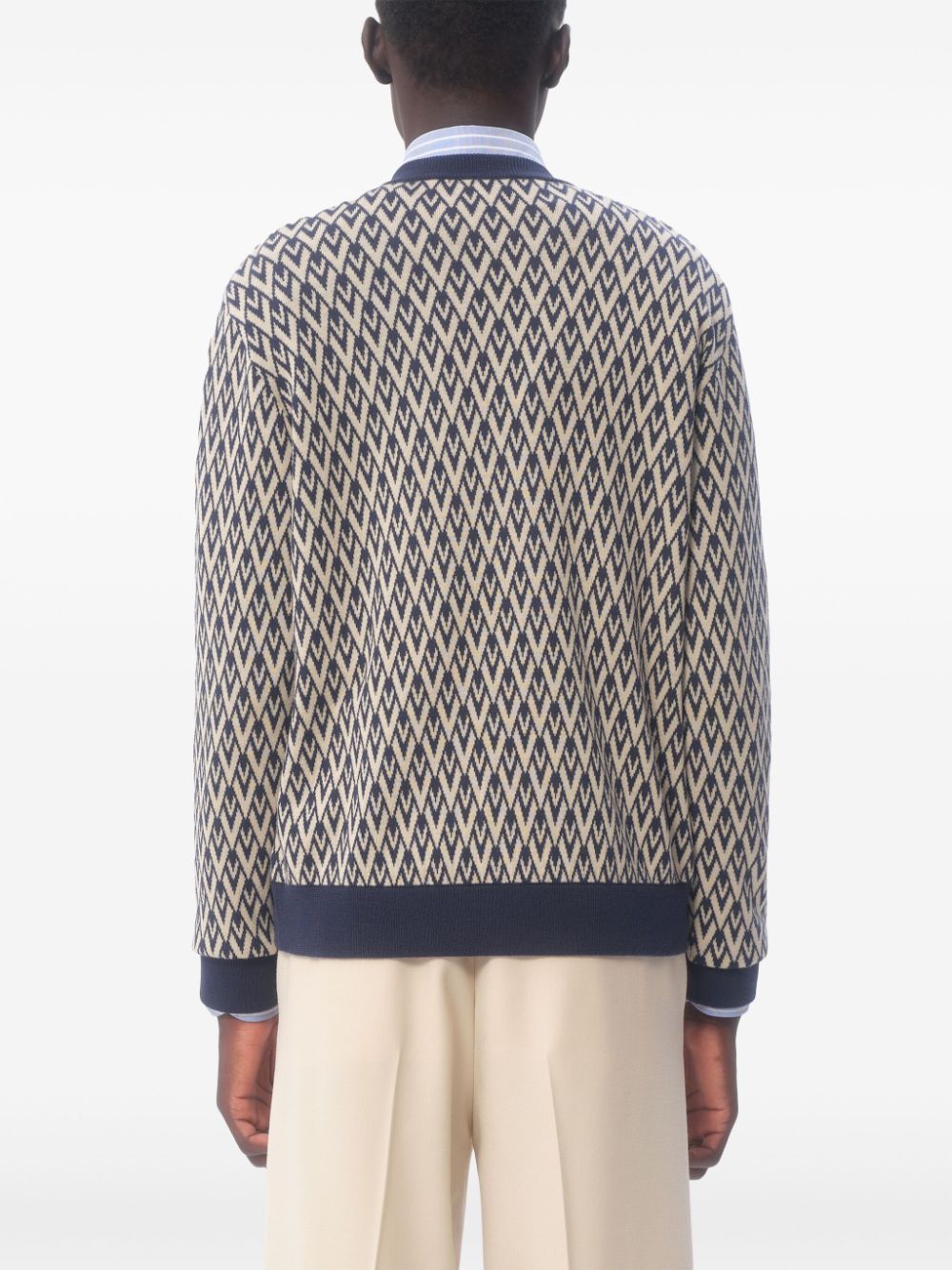 VALENTINO Wool Touté The V Sweater