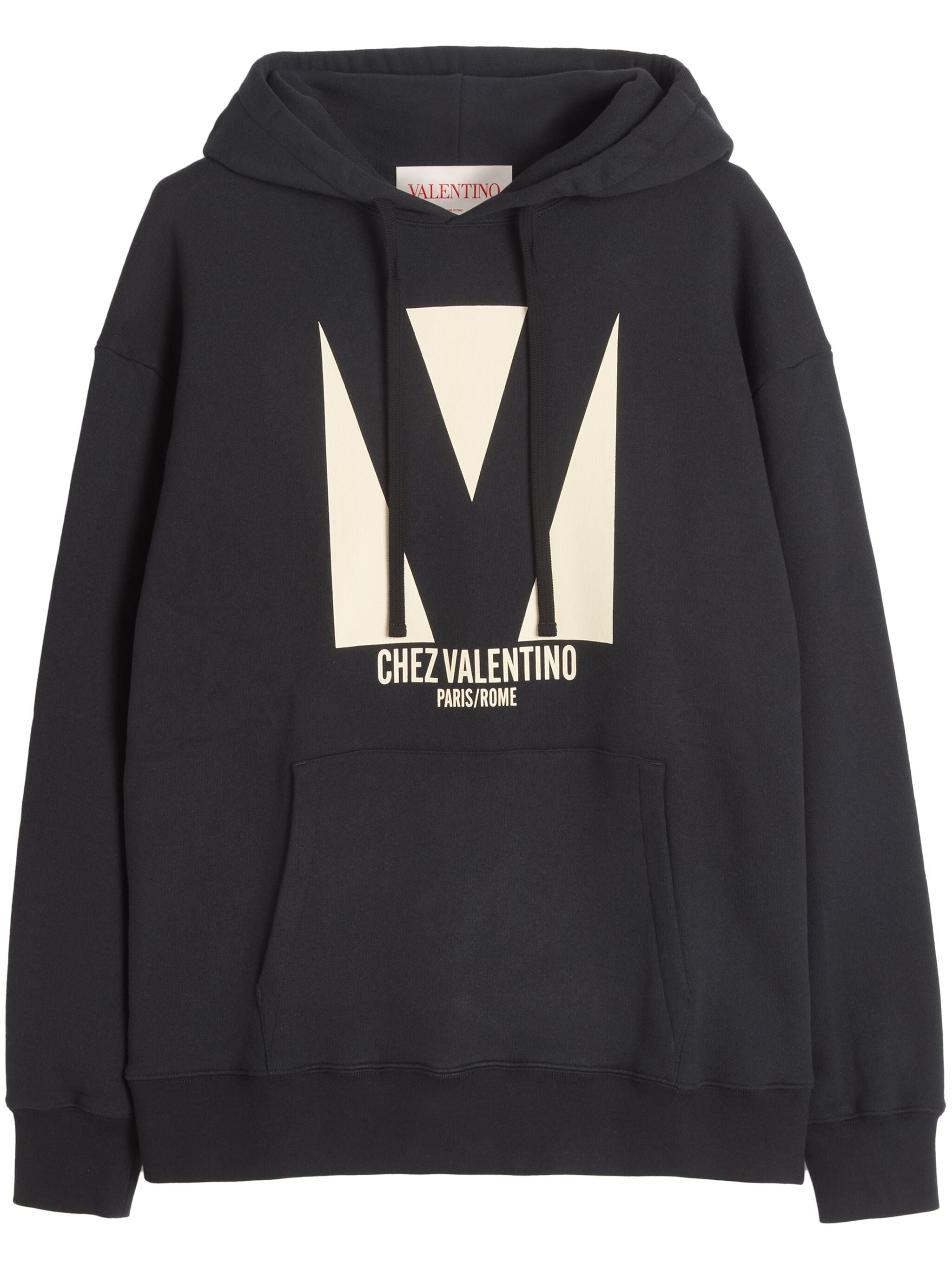 VALENTINO GARAVANI Men's Loose Fit Chez Valentino Hoodie - Size M