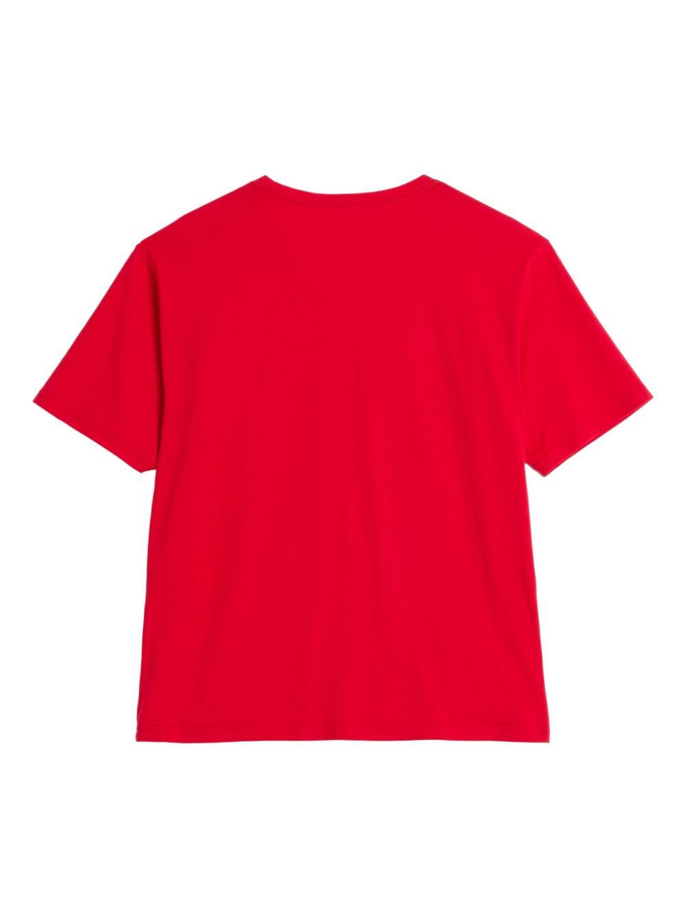 Men's Cotton T-Shirt with Chez Valentino Print - Size M