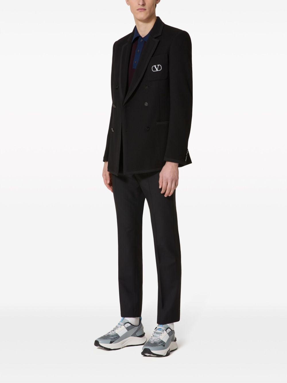 VALENTINO Chic Tailored Trousers for Men - SS25 Collection