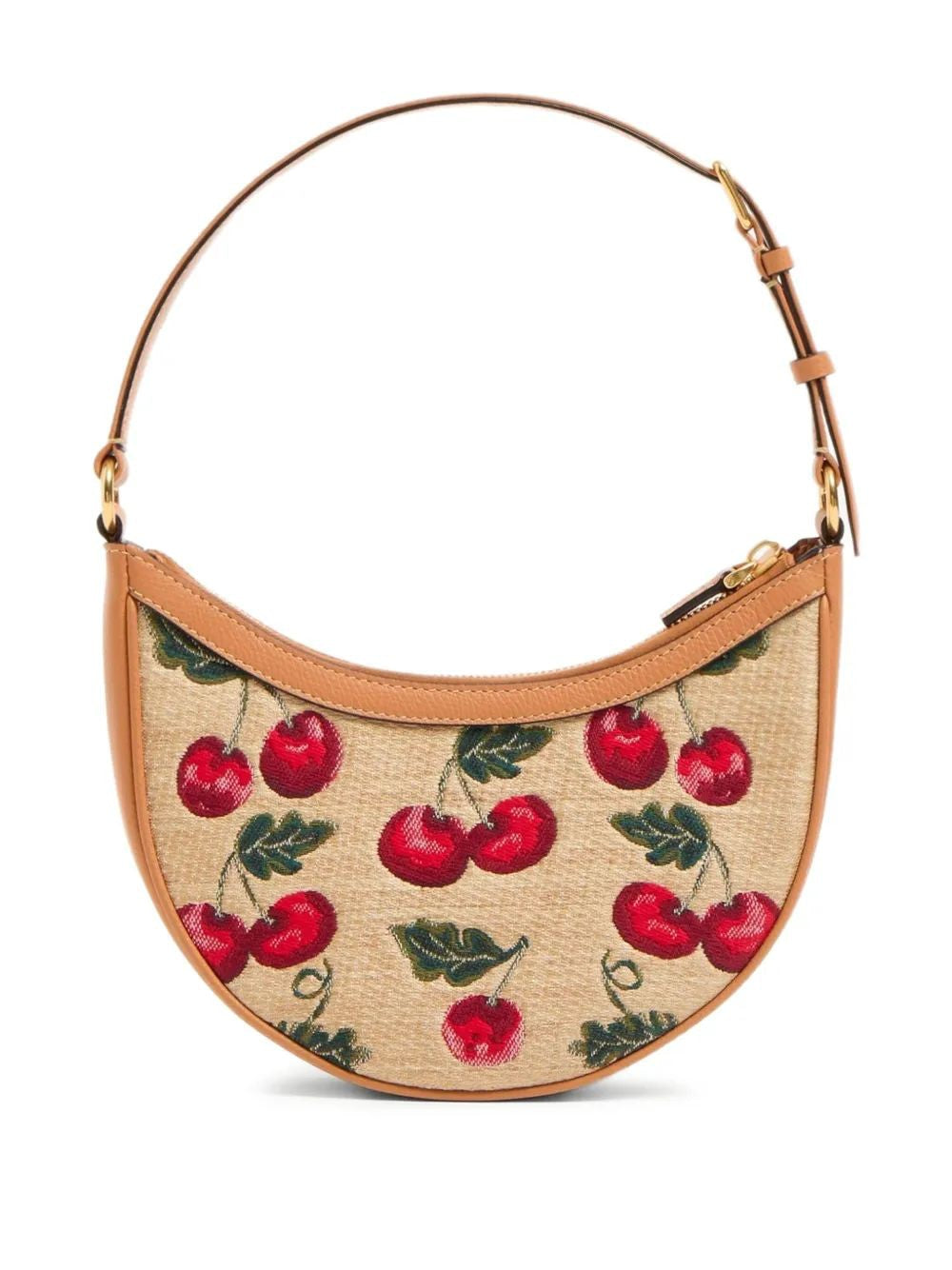 VALENTINO GARAVANI Mini Raffia Vlogo Signature Shoulder Bag