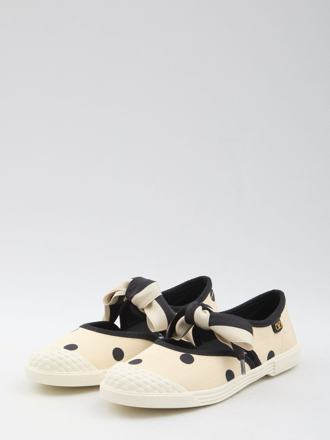 VALENTINO GARAVANI Ballet Flats Sneaker with Bow Detail