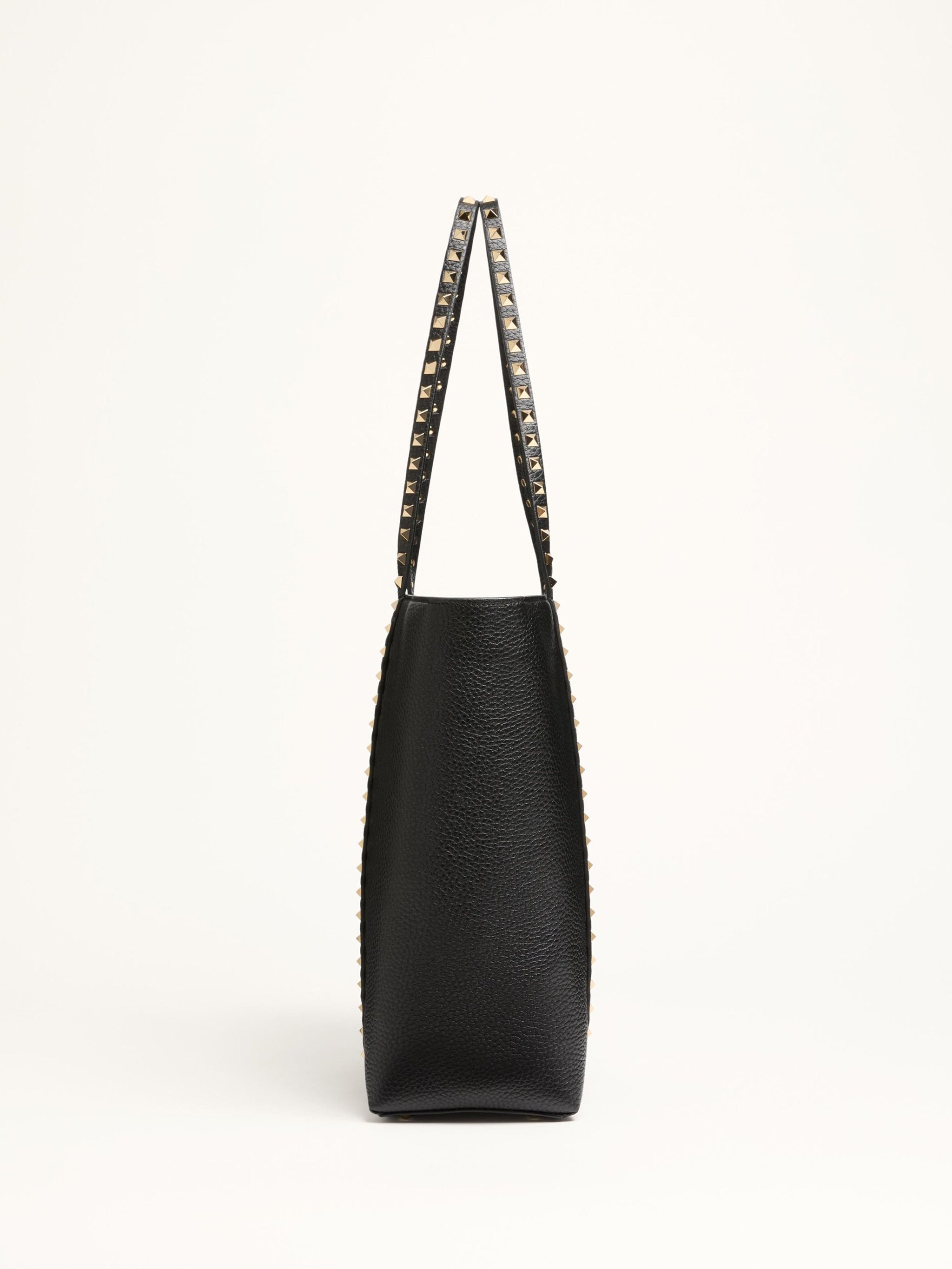 VALENTINO GARAVANI Rockstud Mini Shopping Handbag - 25.5x31.5x14.5 cm