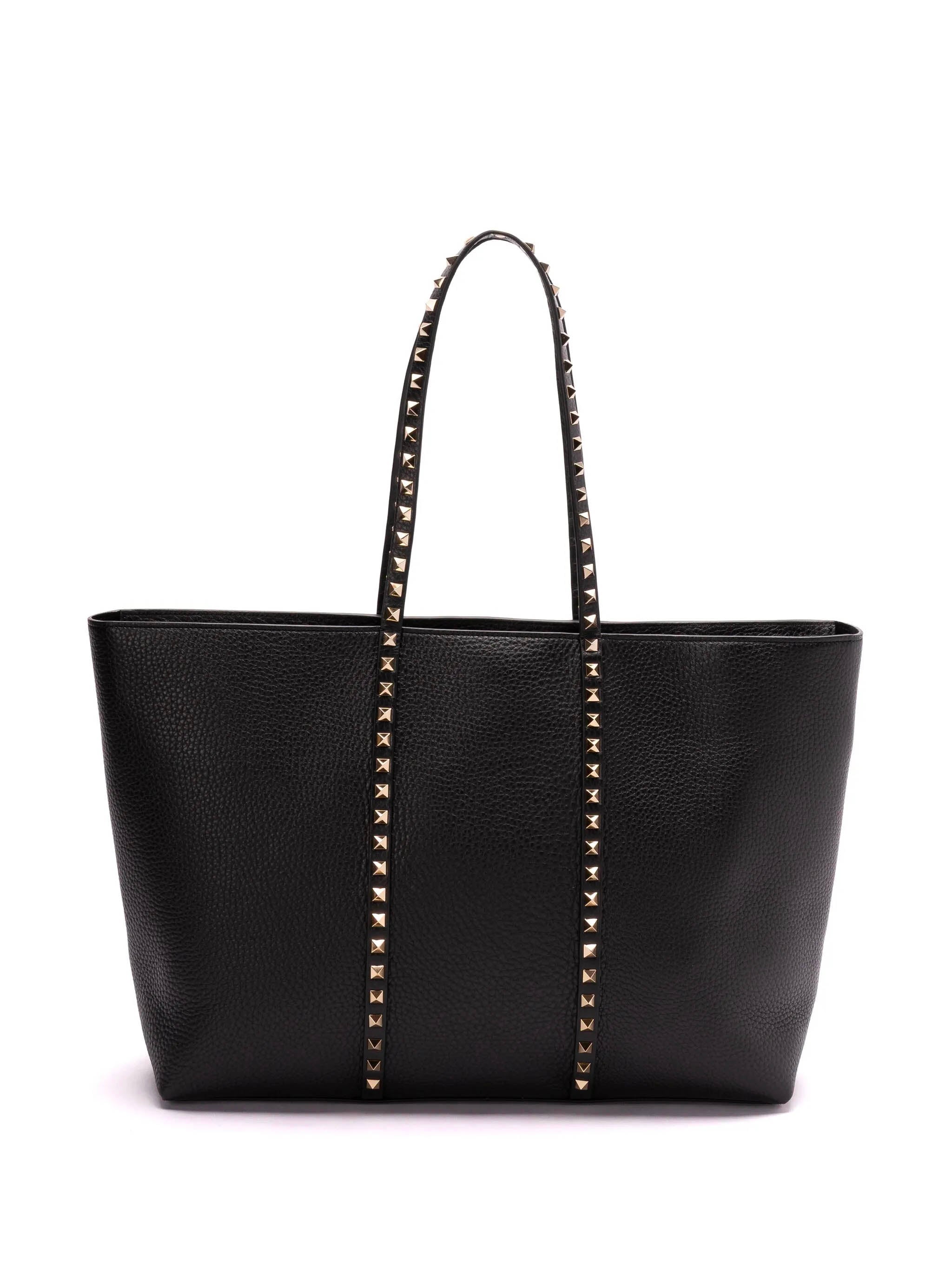 VALENTINO GARAVANI Rockstud Shopping Handbag - 27x37x12 CM