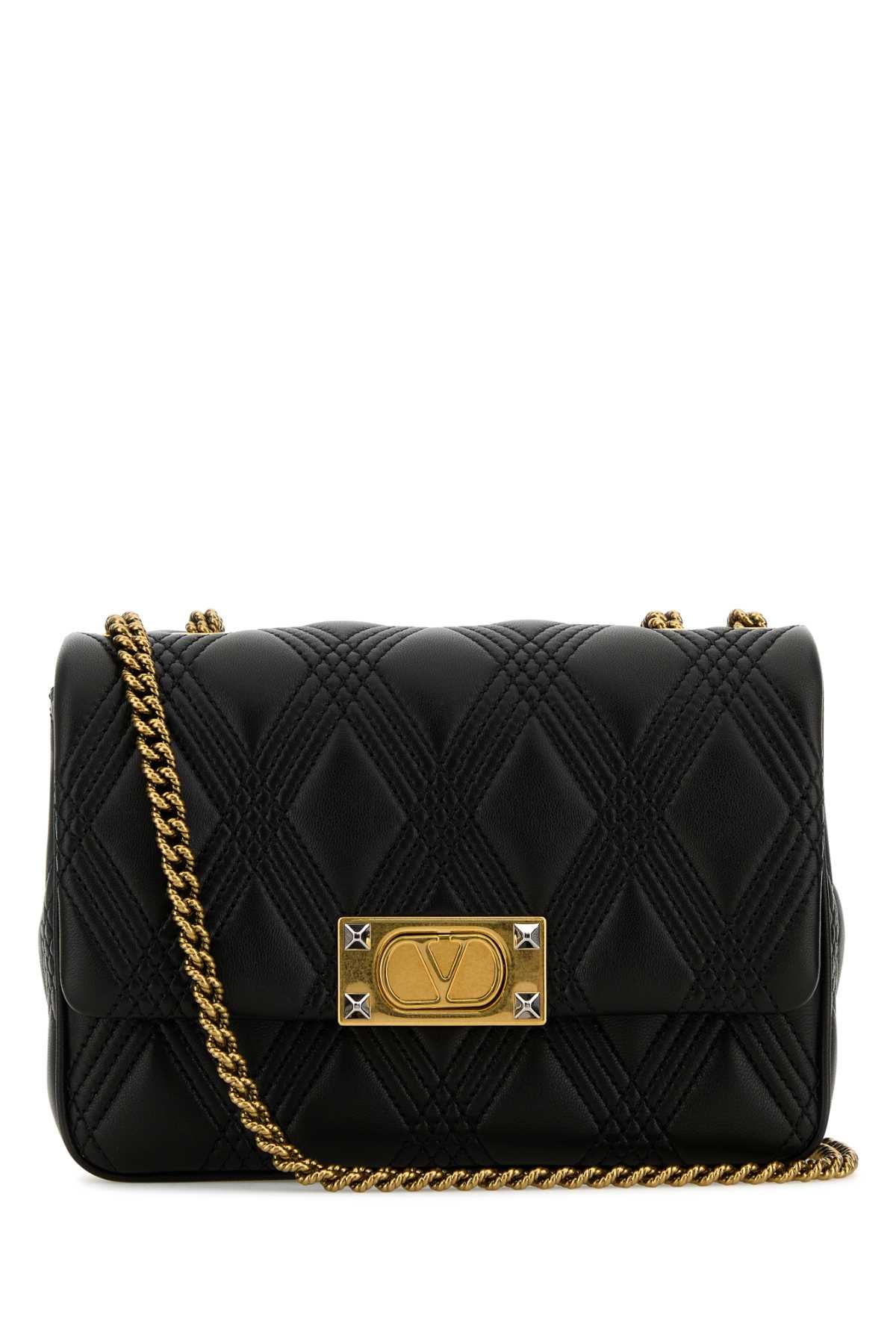 VALENTINO GARAVANI Quilted Medium Shoulder Handbag