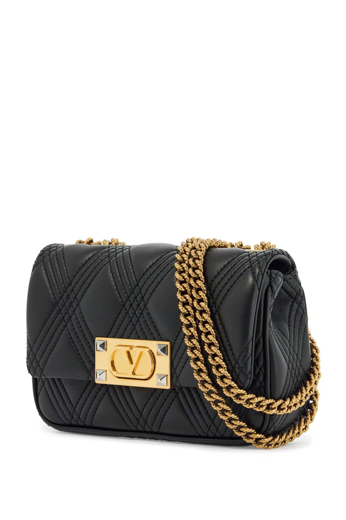 VALENTINO GARAVANI Mini Quiltie 67 Small Shoulder Handbag