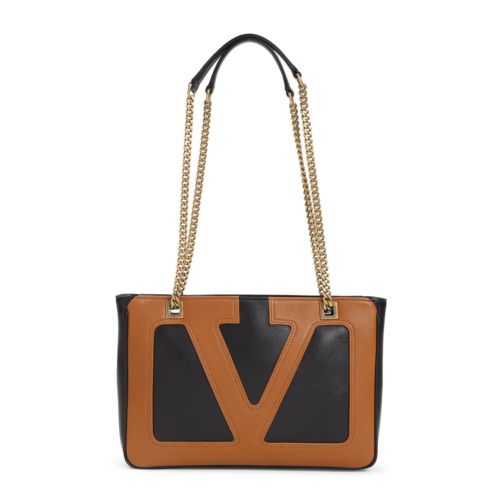 VALENTINO GARAVANI Mini Nappa Leather Viva Superstar Shoulder Tote