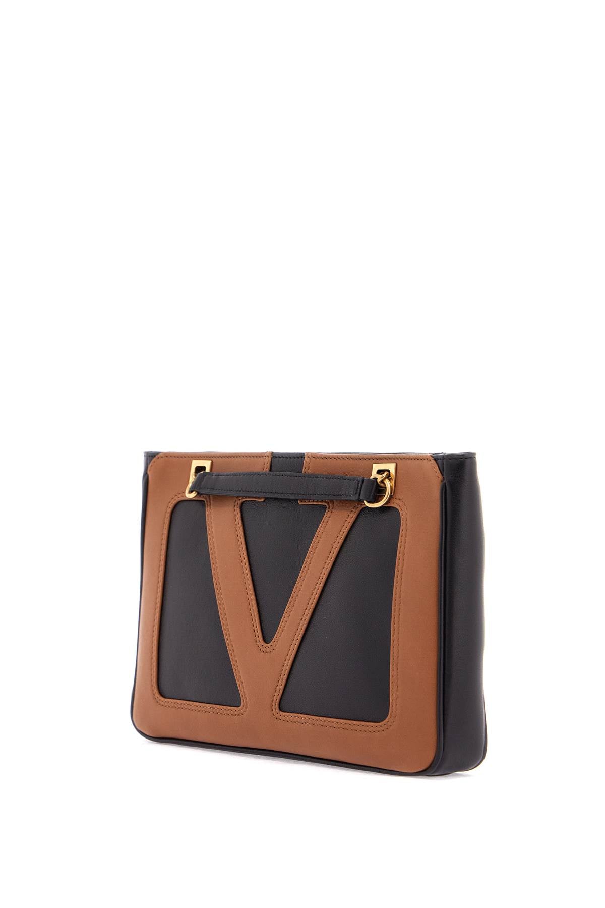 VALENTINO GARAVANI Mini Nappa Leather Viva Superstar Shoulder Tote