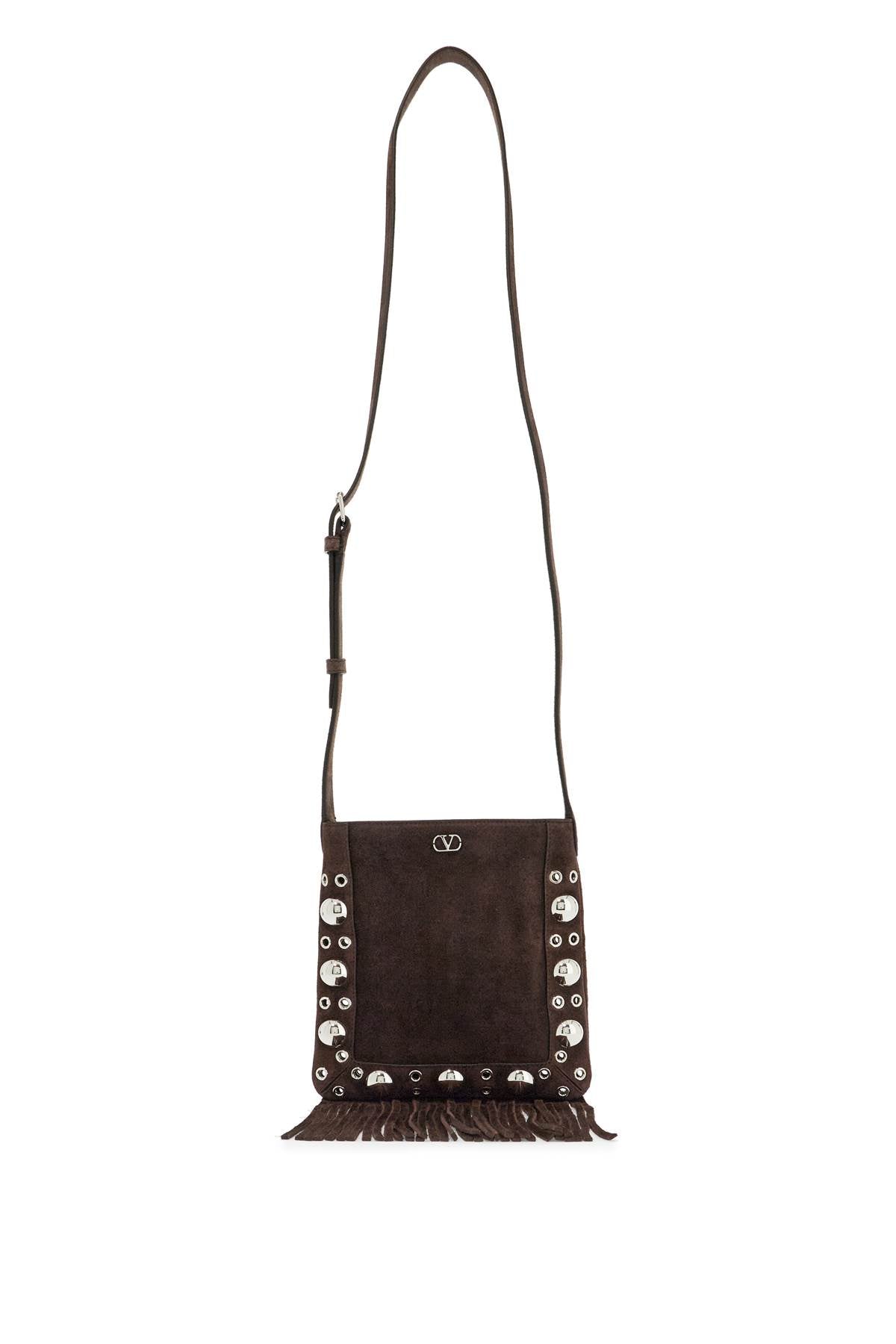 VALENTINO GARAVANI Mini Suede Crossbody Handbag
