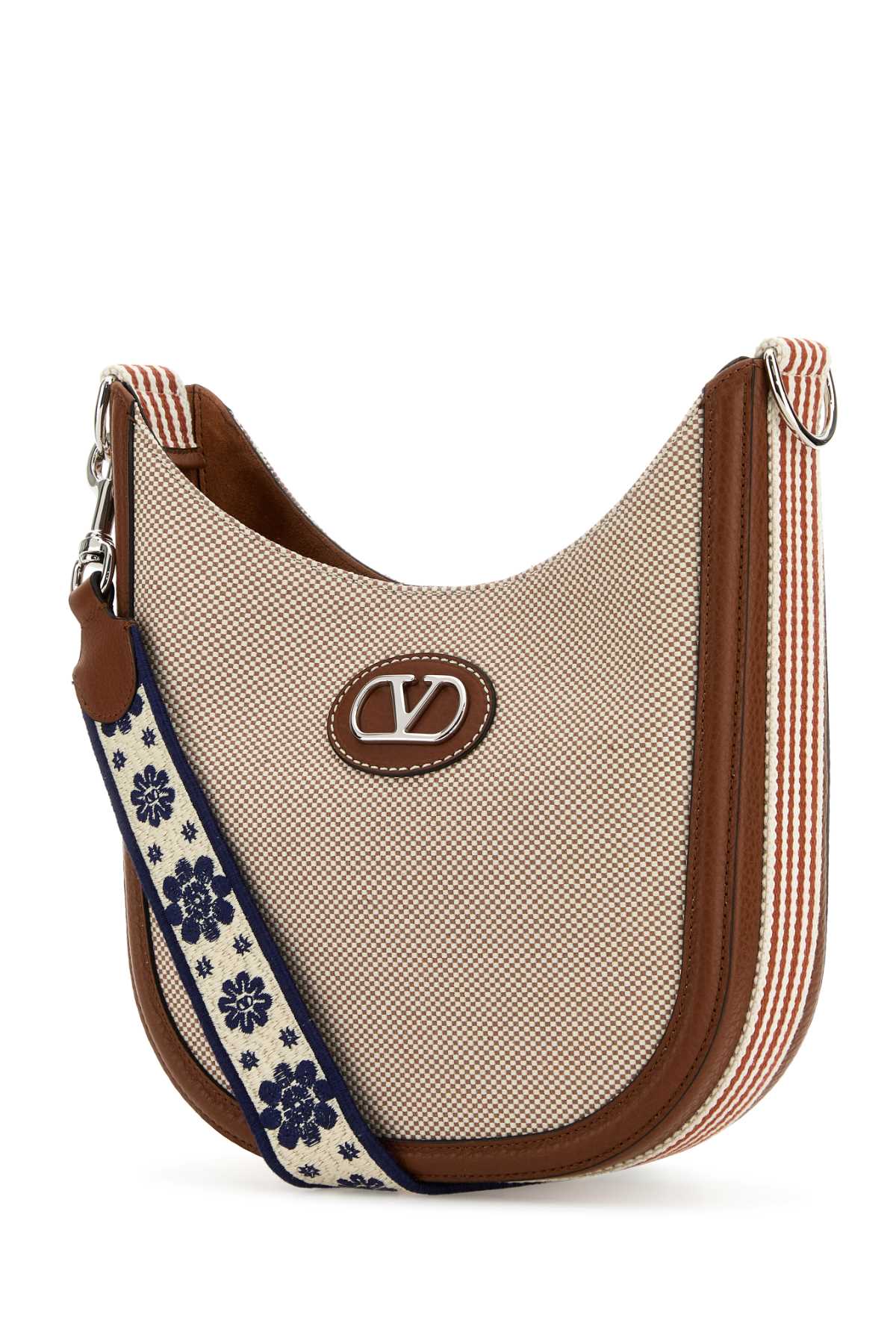 VALENTINO GARAVANI Medium Canvas Vlogo Signature Shoulder Handbag