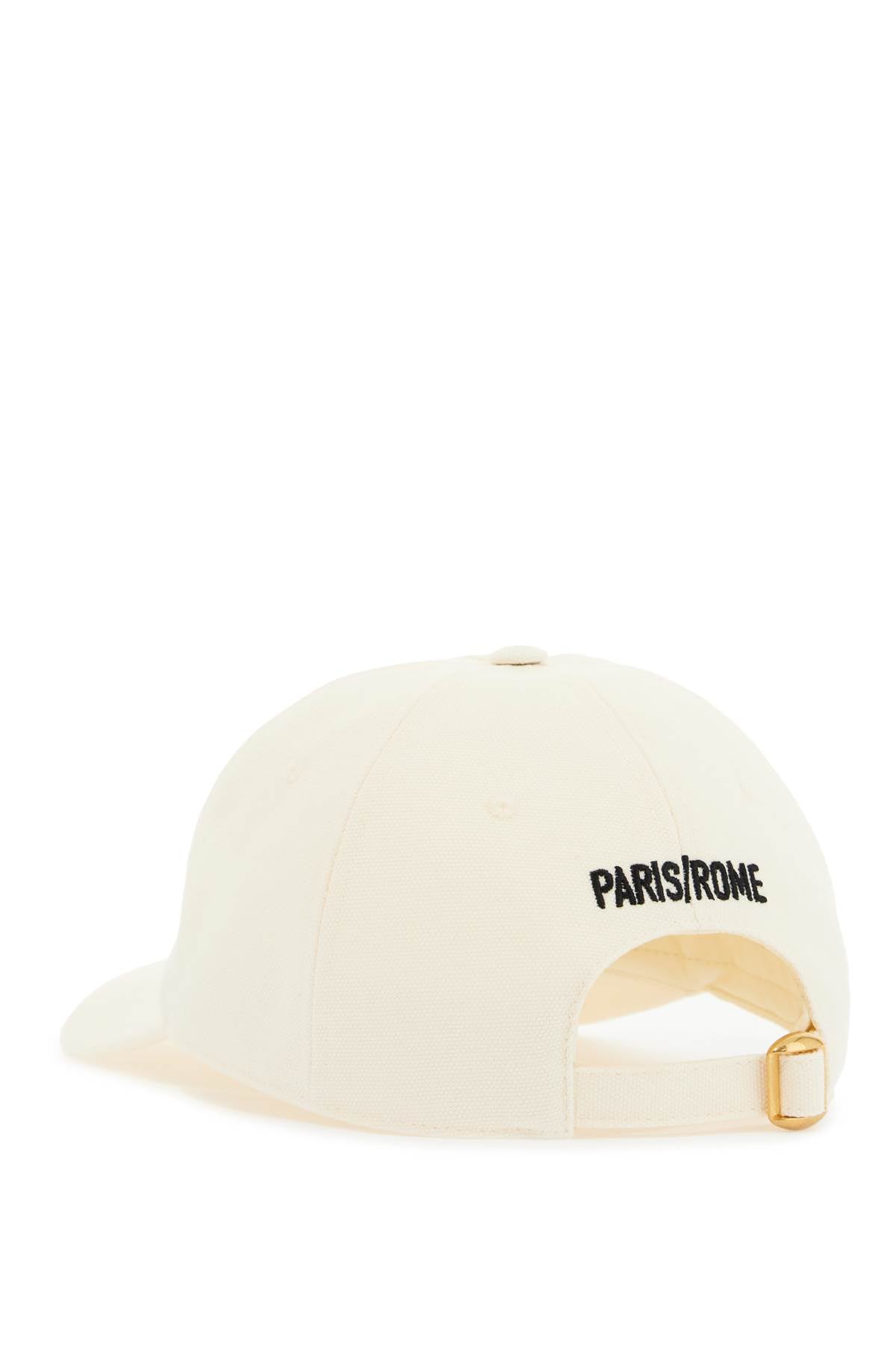 VALENTINO GARAVANI Chic Ivory Baseball Cap