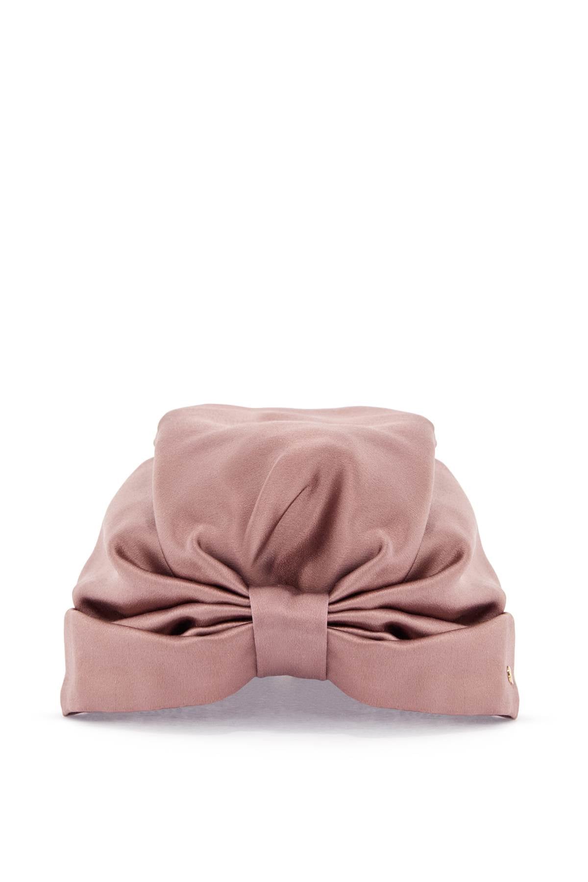 VALENTINO GARAVANI Chic Statement Hat with Golden Logo Bow