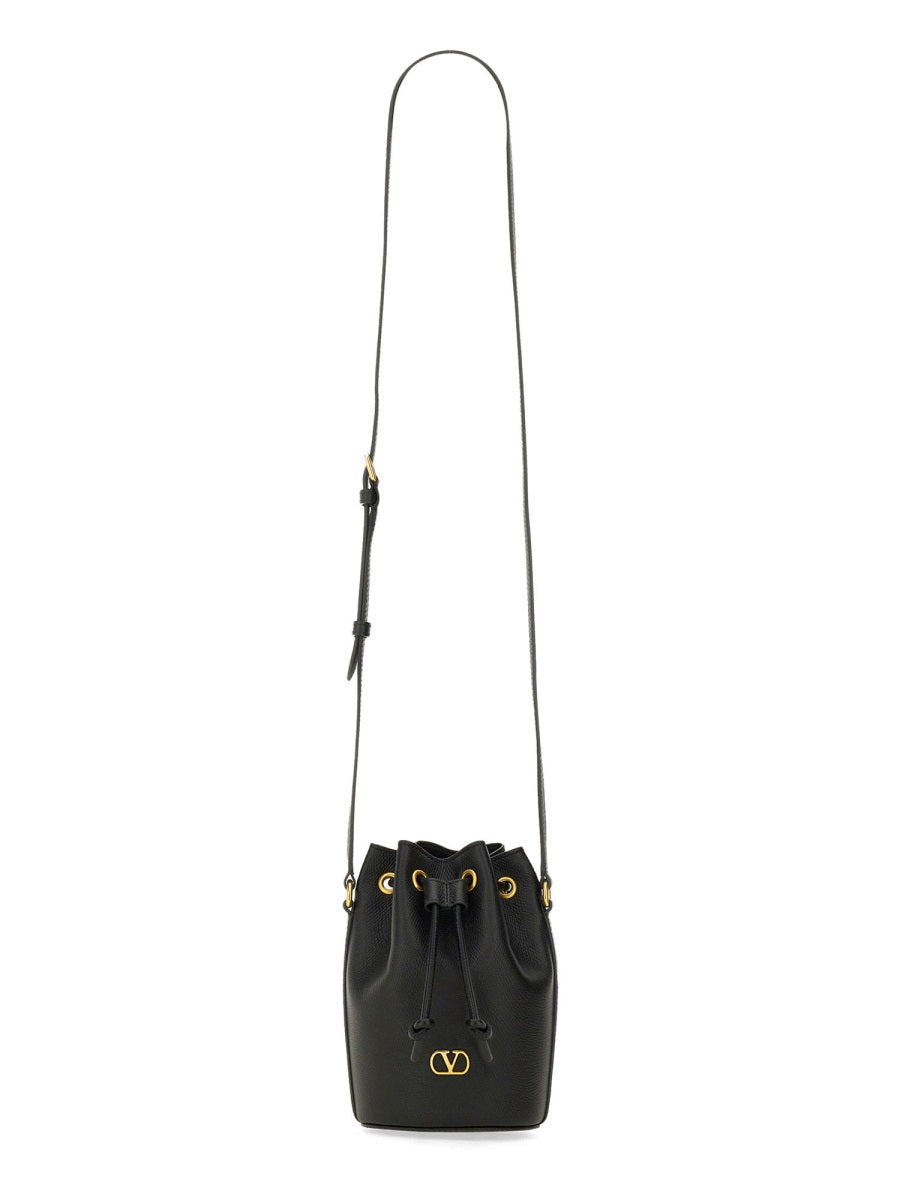 VALENTINO GARAVANI Mini Signature Bucket Handbag