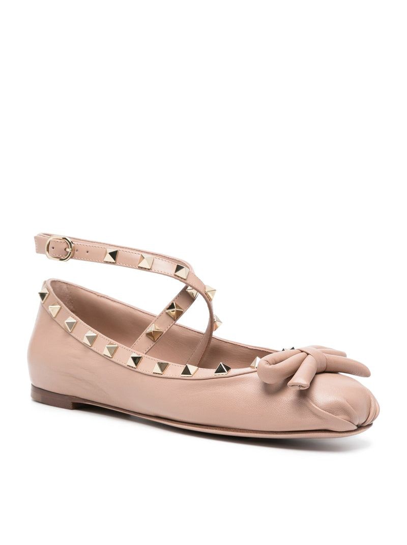 VALENTINO Rockstud Ballerina Flats for Women