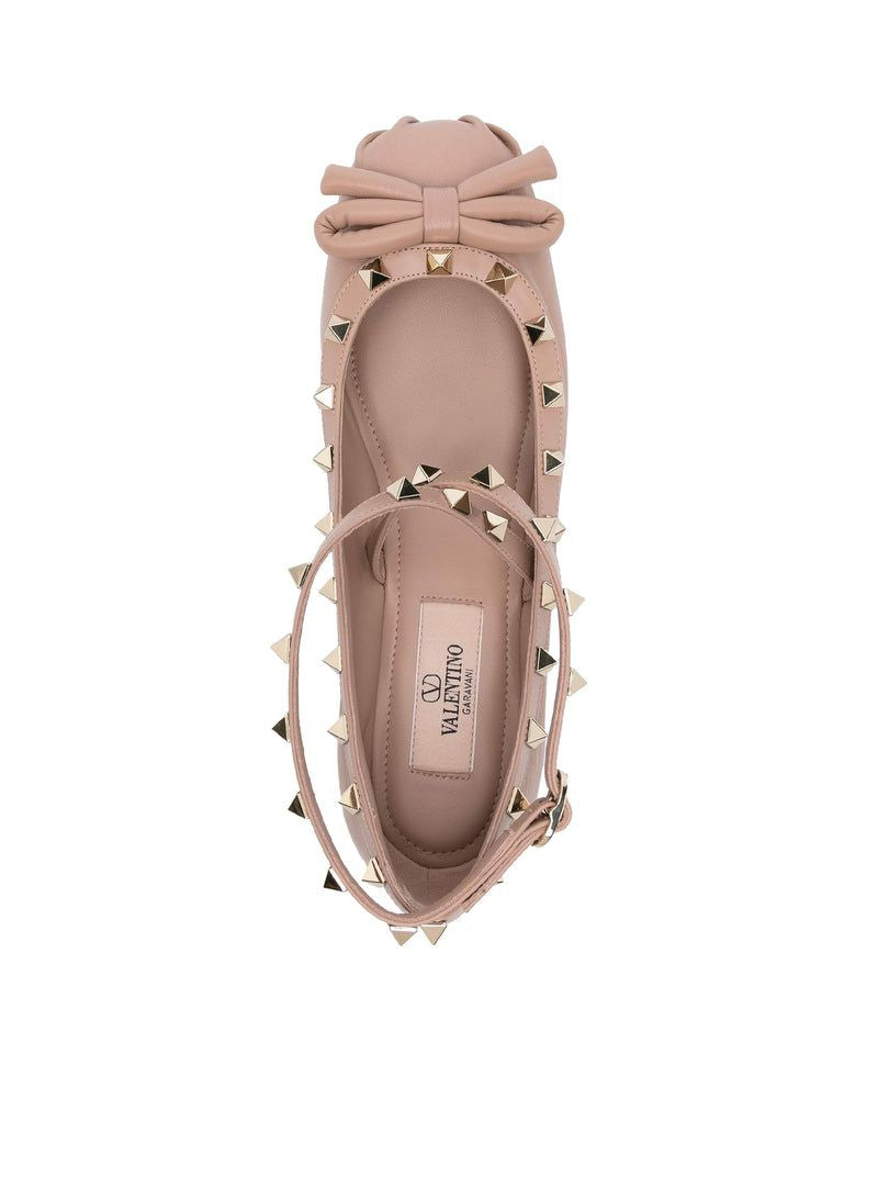 VALENTINO Rockstud Ballerina Flats for Women