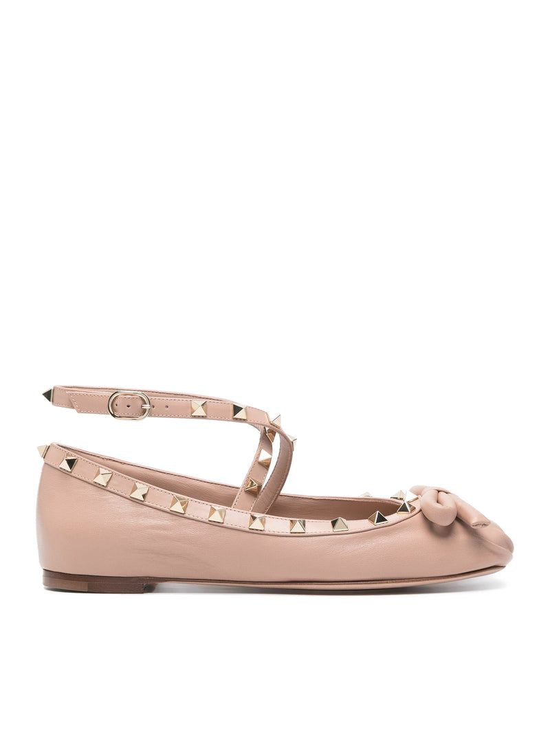 VALENTINO Rockstud Ballerina Flats for Women