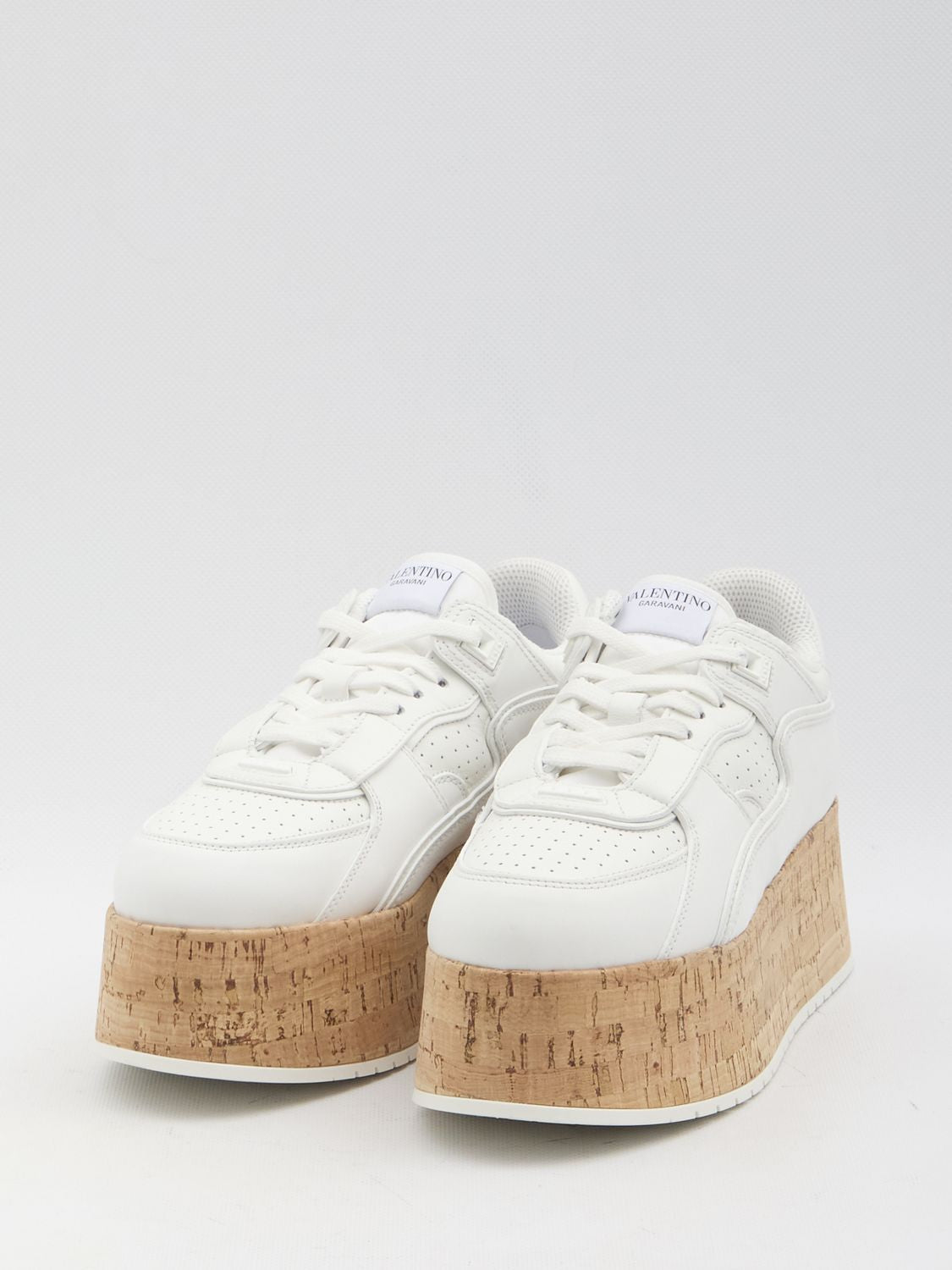 VALENTINO GARAVANI Freedots XL Women's Sneaker with Cork Platform