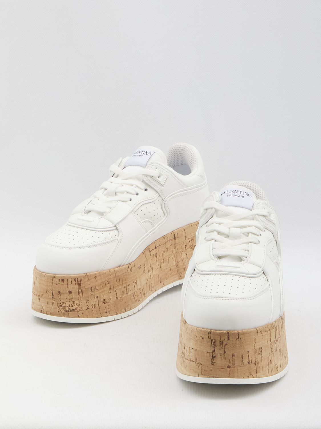 VALENTINO GARAVANI Freedots XL Women's Sneaker with Cork Platform