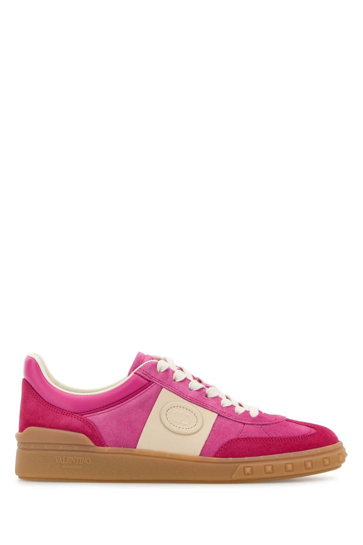 VALENTINO GARAVANI Multicolor Suede Upvillage Sneaker for Women