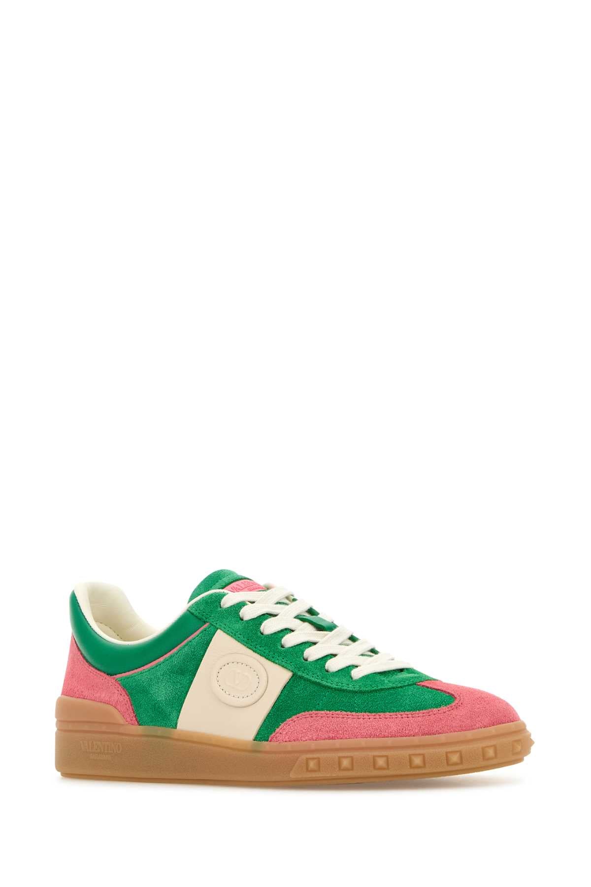 VALENTINO GARAVANI Multicolor Suede UpVillage Sneakers for Women