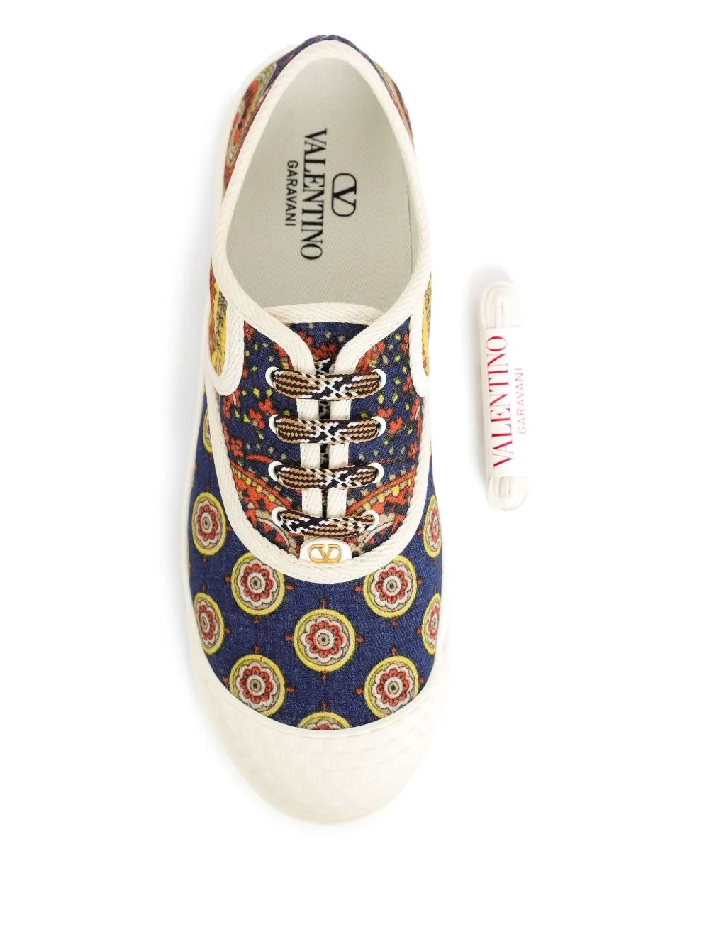 VALENTINO GARAVANI Women's Sneakers with Amoeba Print