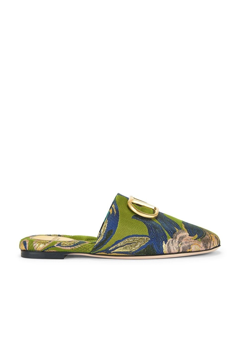 VALENTINO Jacquard Vlogo Slipper