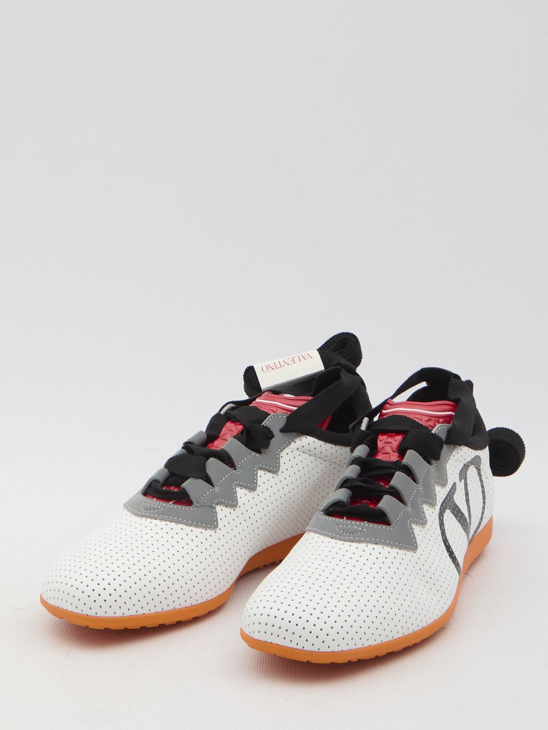 VALENTINO GARAVANI Luxury Nappa Leather Chromathon Sneaker for Women - Size 9