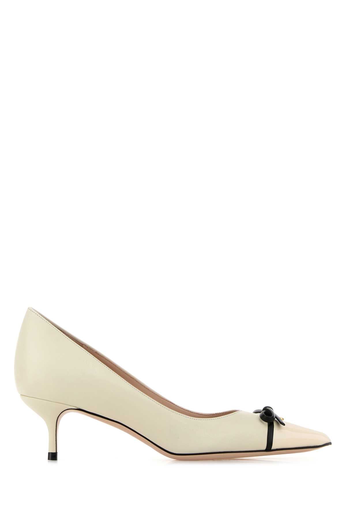 VALENTINO GARAVANI Leather Vlogo Pumps for Women