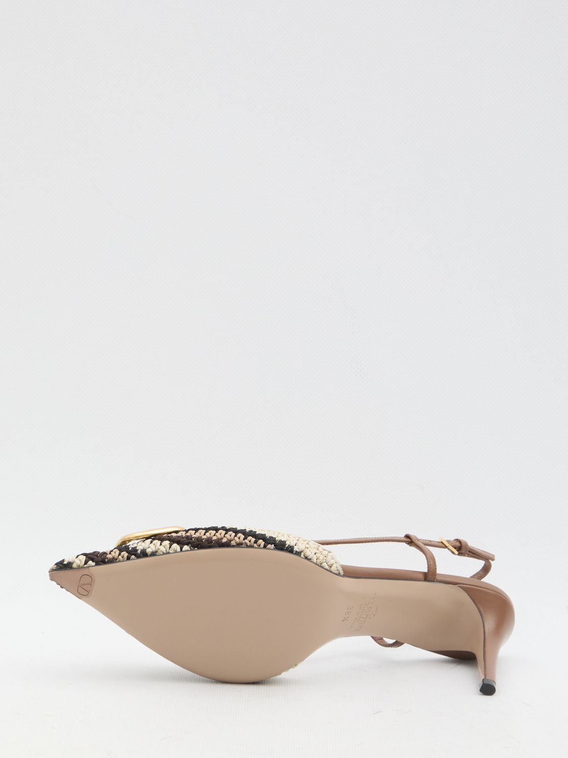 VALENTINO GARAVANI Signature Slingback Pumps - 8cm Heel Height