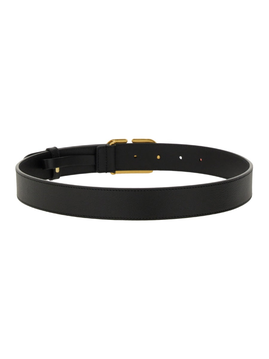 VALENTINO GARAVANI Signature VLOGO Women's Leather Belt