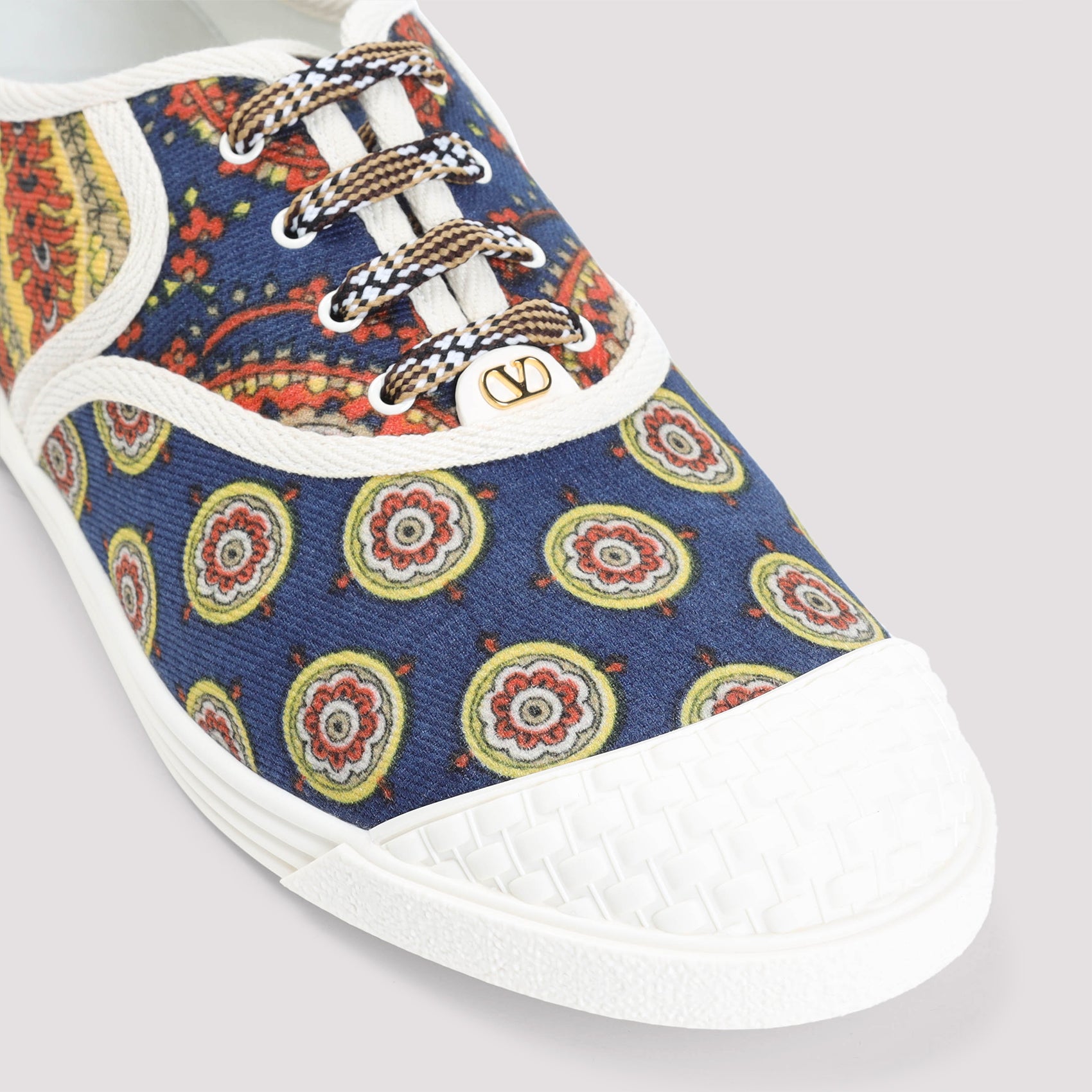 VALENTINO GARAVANI Men's Printed Fabric Bay Sneaker