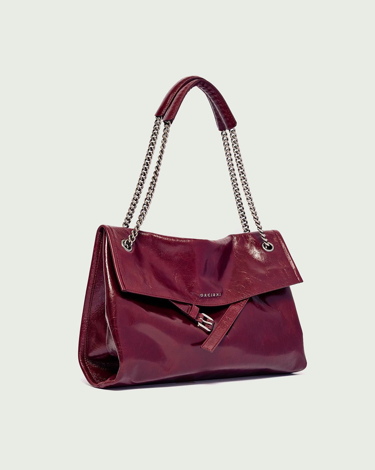 ORCIANI Shoulder Bag with Chain Handles