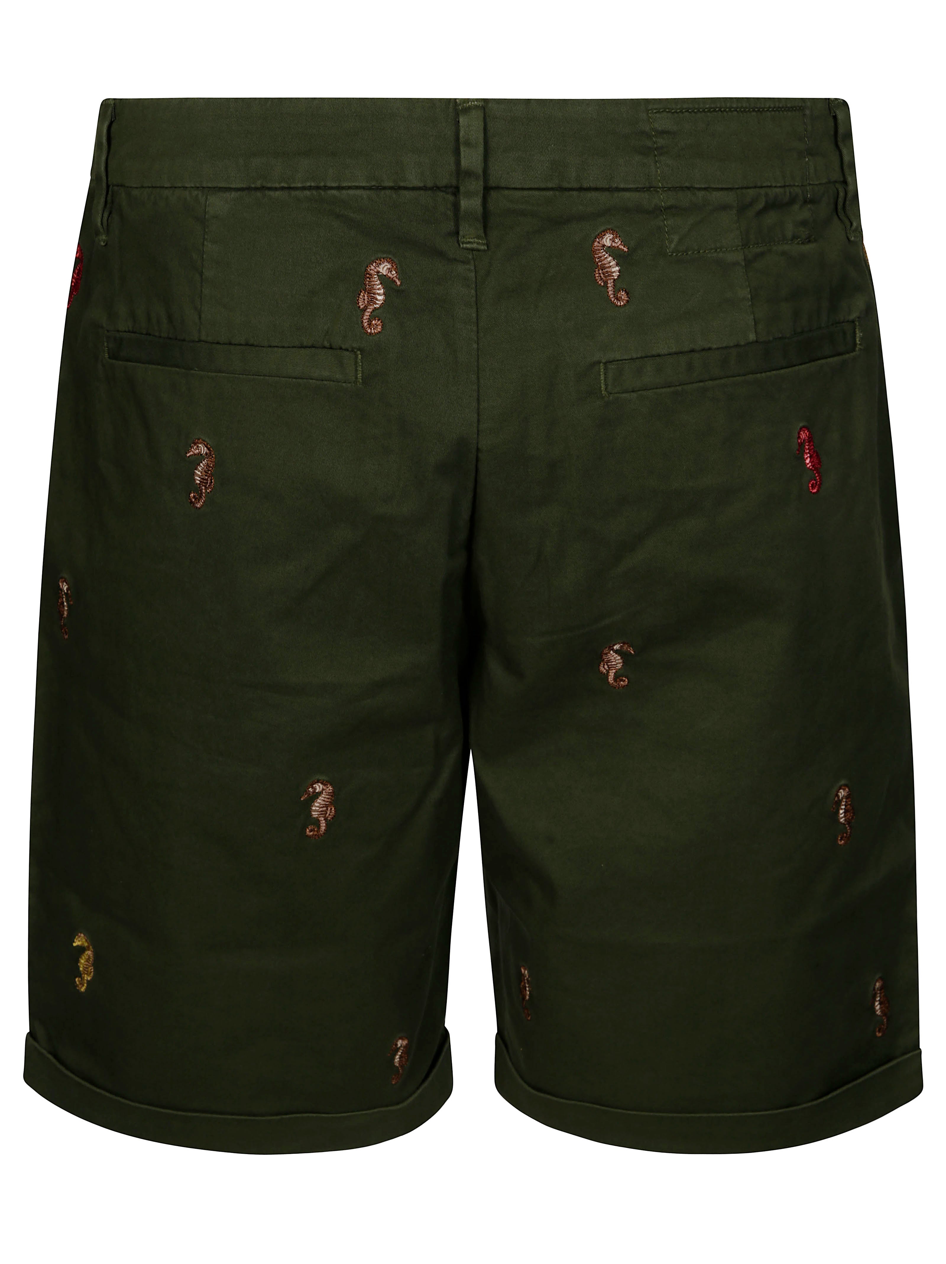 SUN 68 Women's Mini Bermuda Chino Shorts