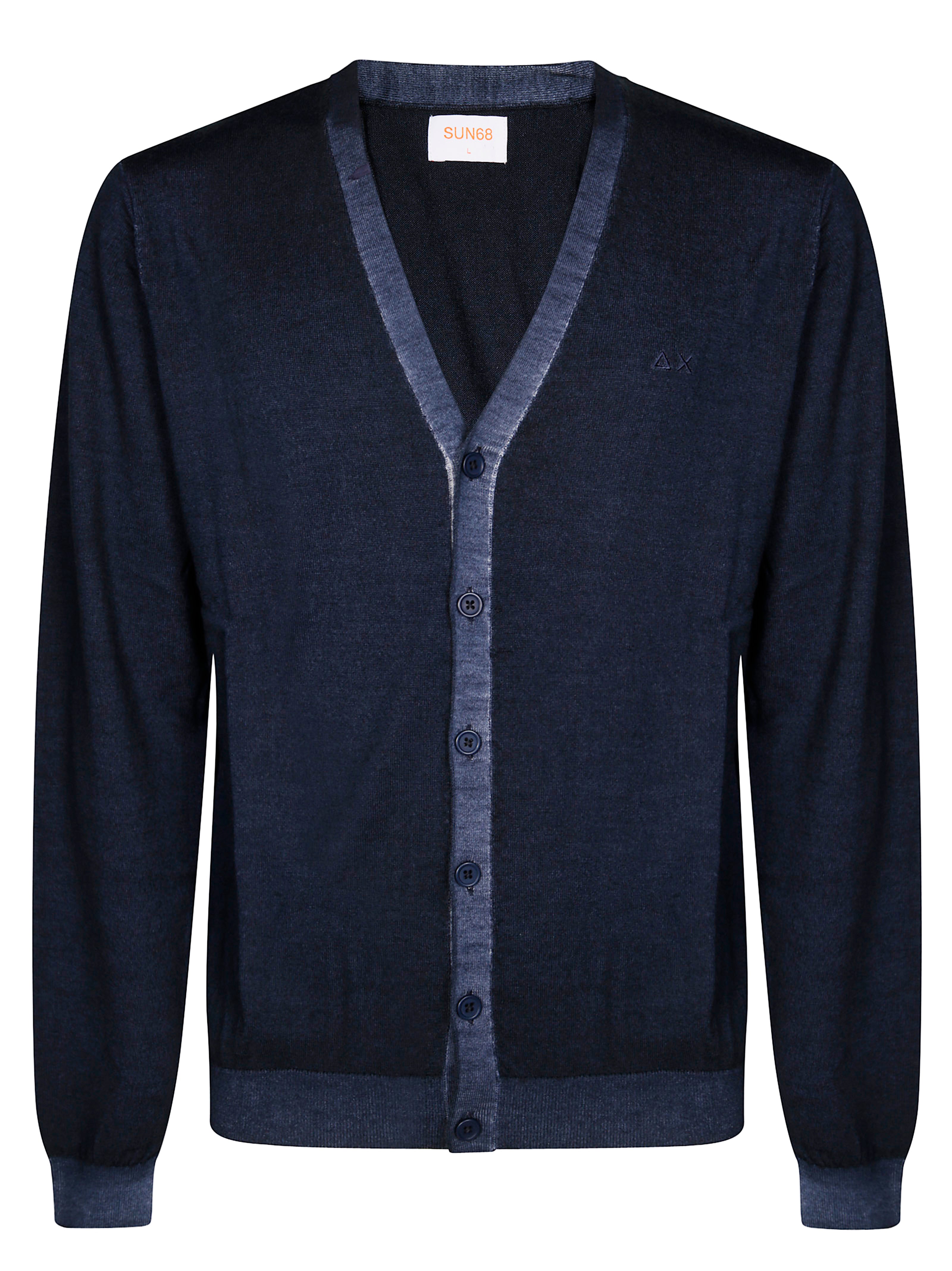 SUN 68 Vintage Effect Cardigan for Women