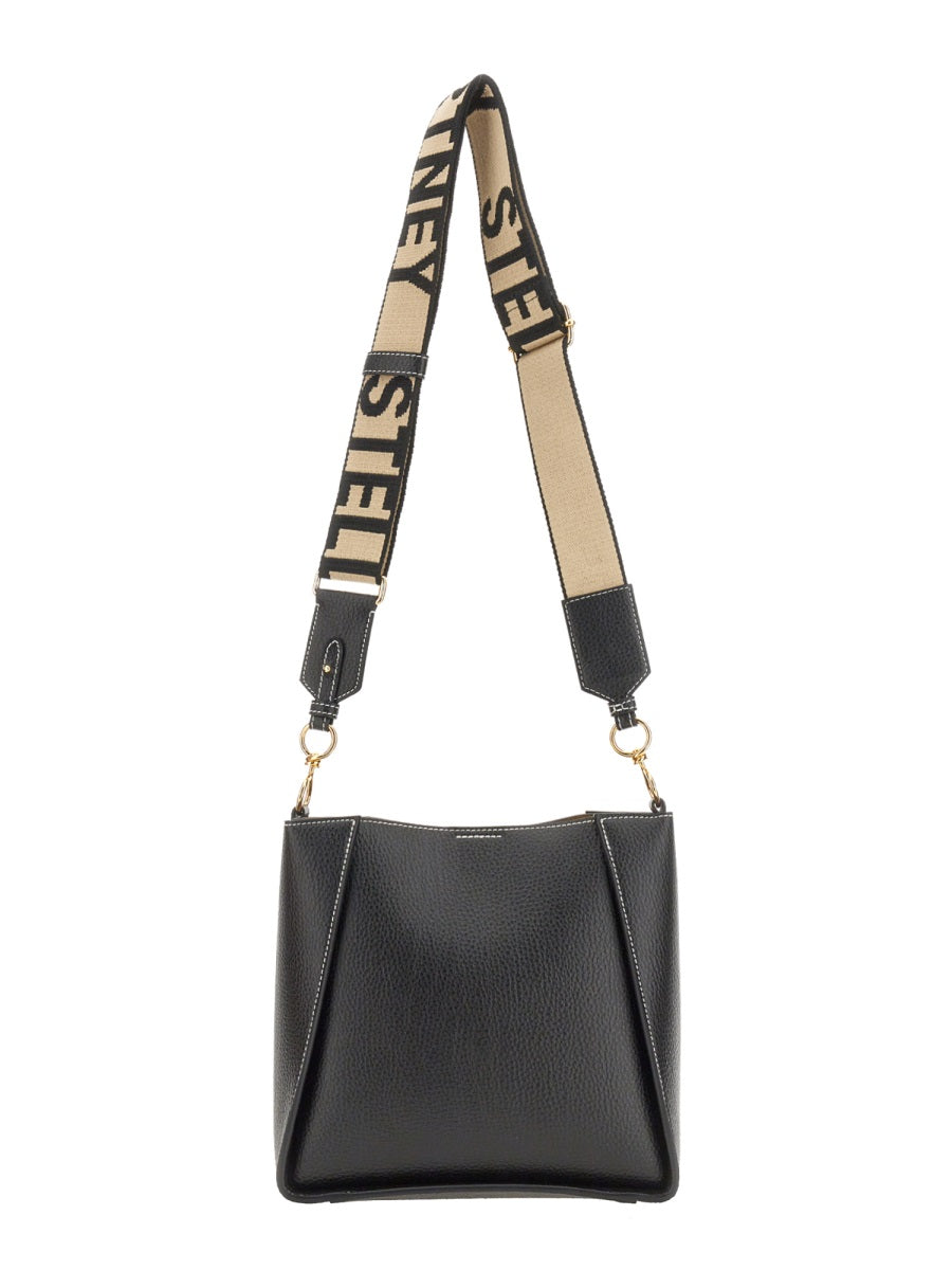 STELLA MCCARTNEY Adjustable Shoulder Handbag with Logo