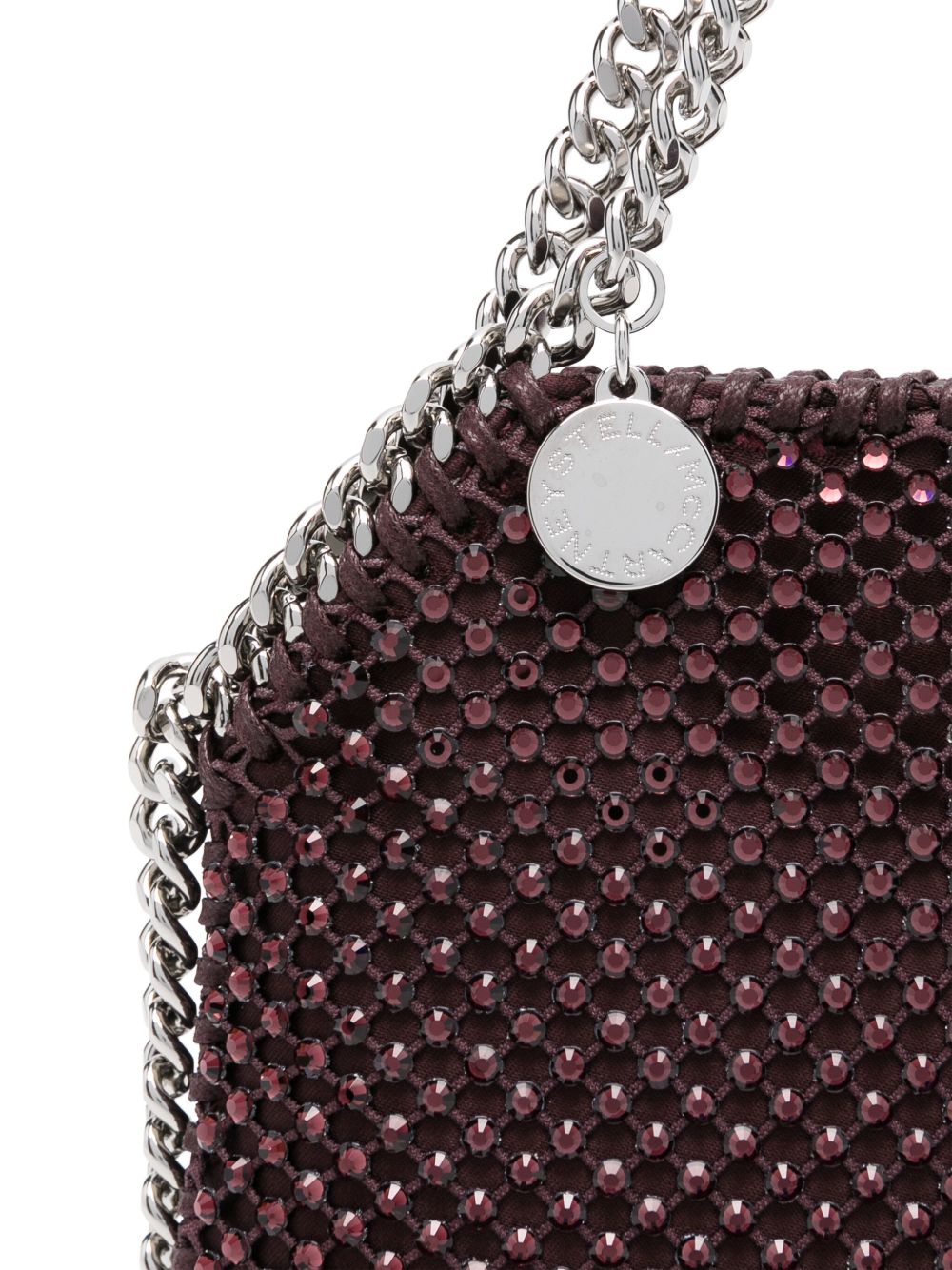 STELLA MCCARTNEY Mini Crystal Tote Handbag