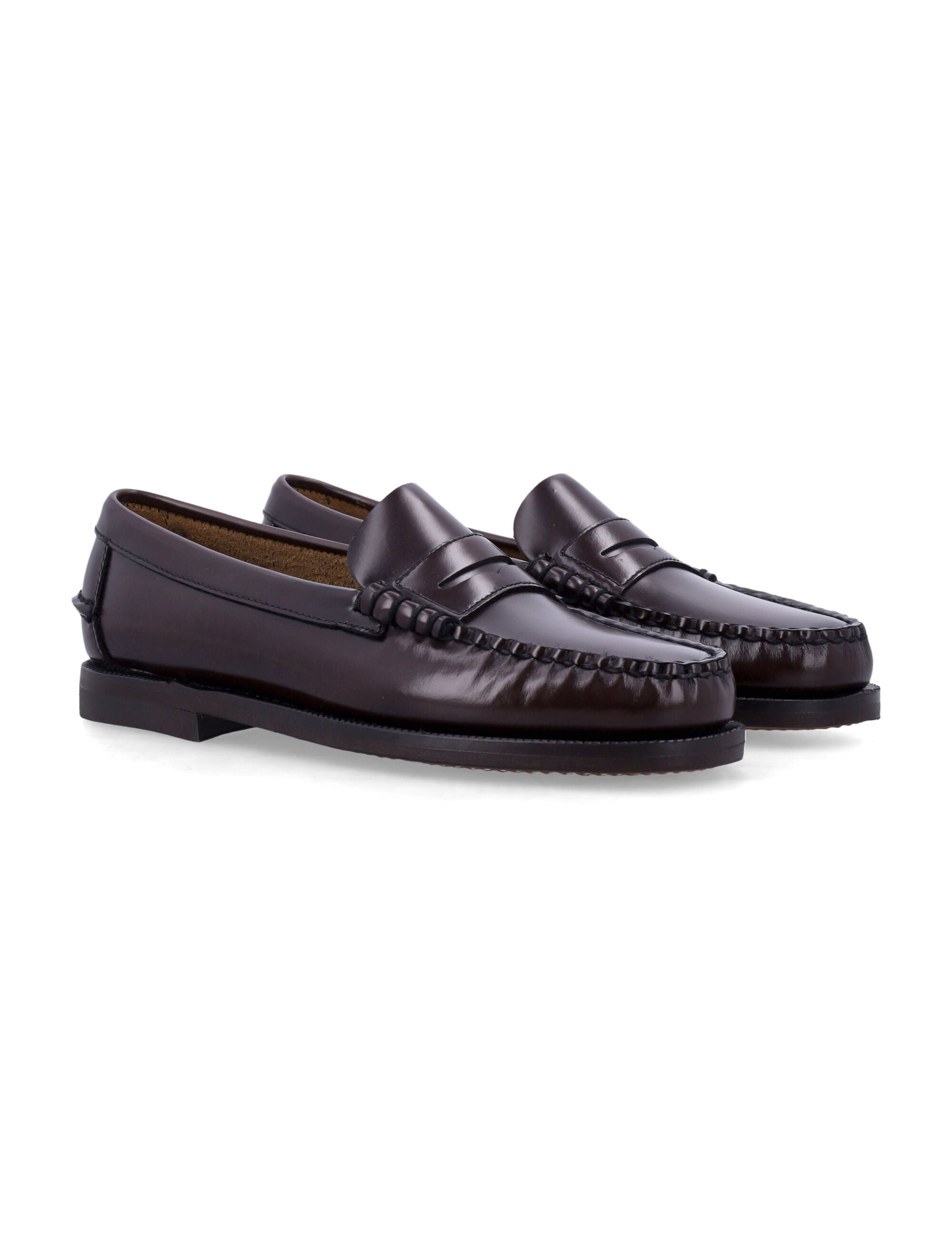 SEBAGO Classic Dan Brushed Leather Loafers for Women