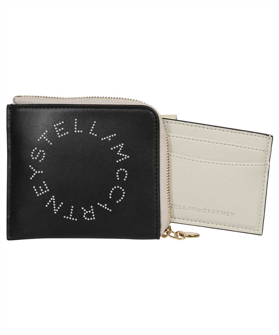 STELLA MCCARTNEY Mini Two-Tone Card Holder