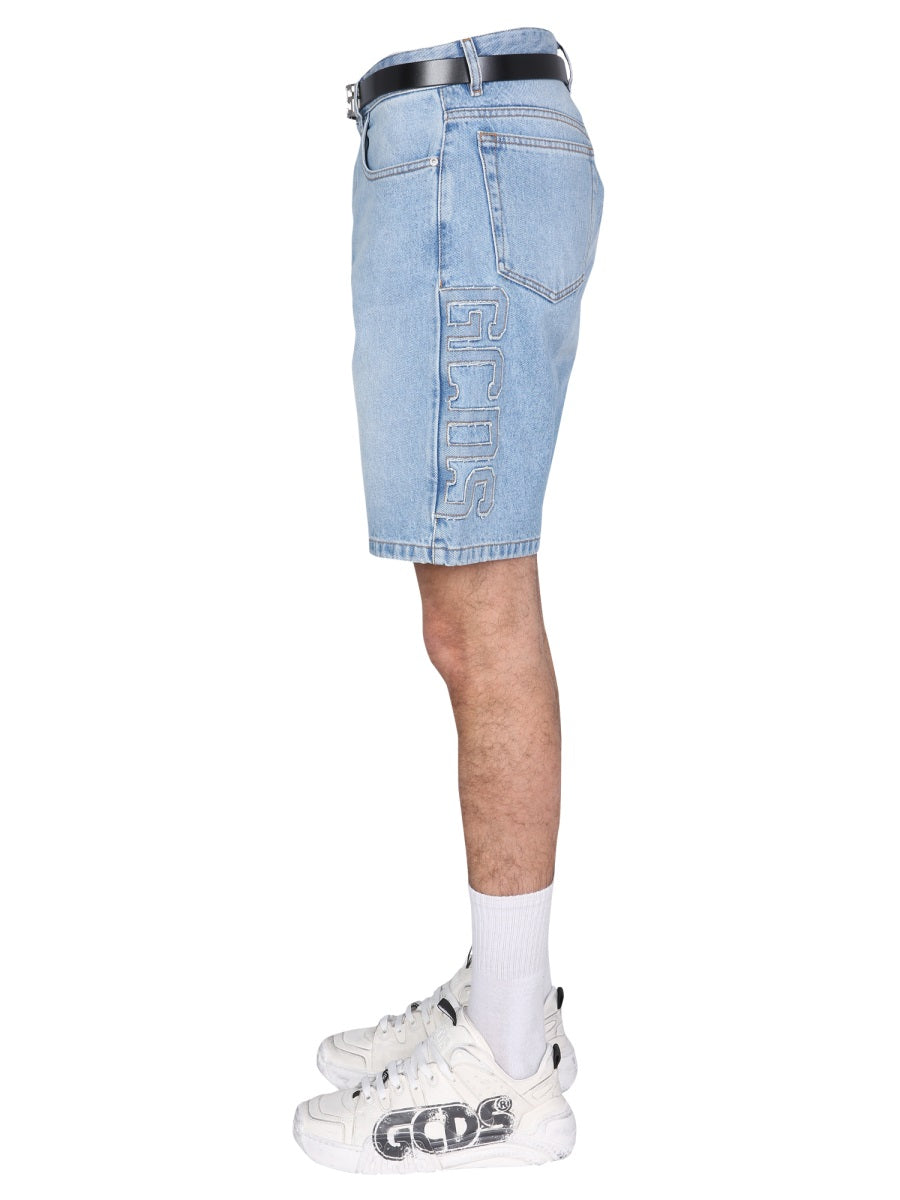 GCDS Logo Bermuda Shorts for Men - SS23 Collection