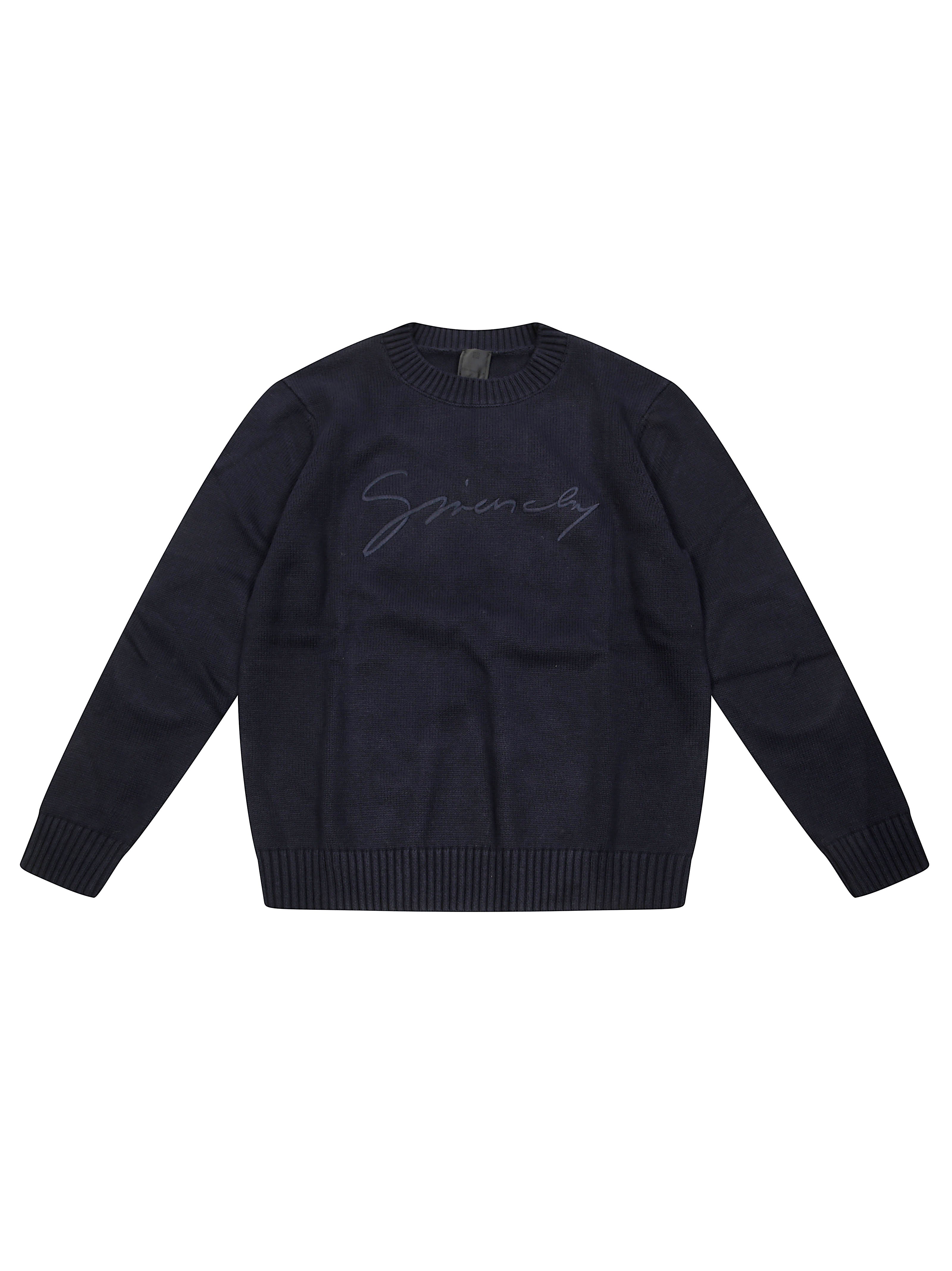 GIVENCHY Chic Logo Knit Sweater for Kids