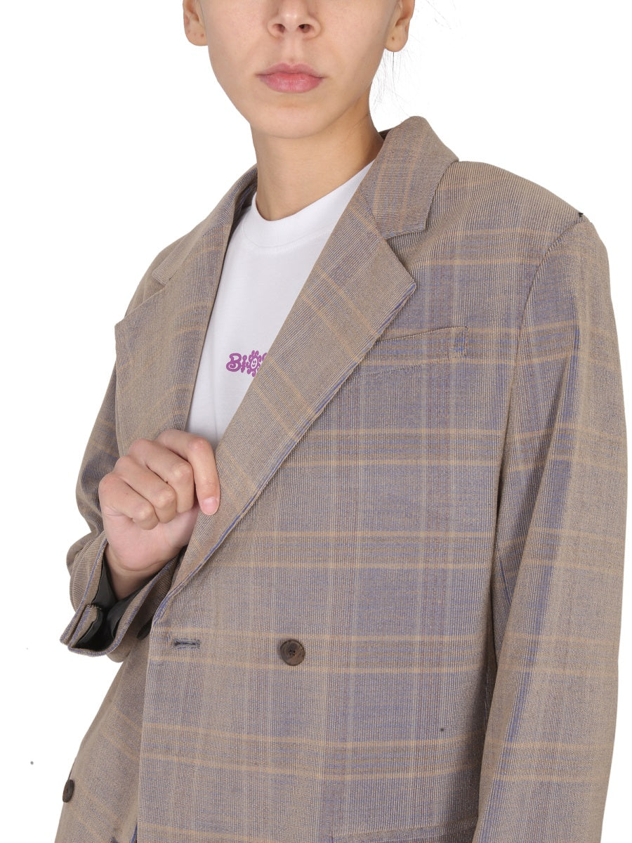 MCQ Oversized Blazer with Mirror Lapels