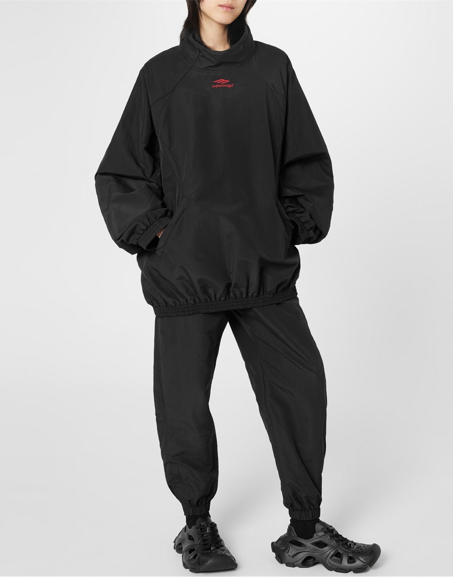 BALENCIAGA Lace-Up Cut-Out Sneakers for Women