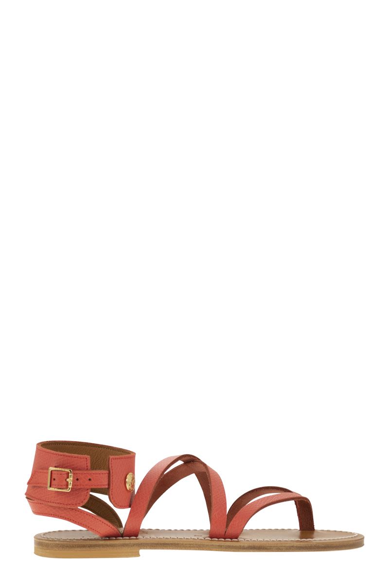 LONGCHAMP Leather Sandals