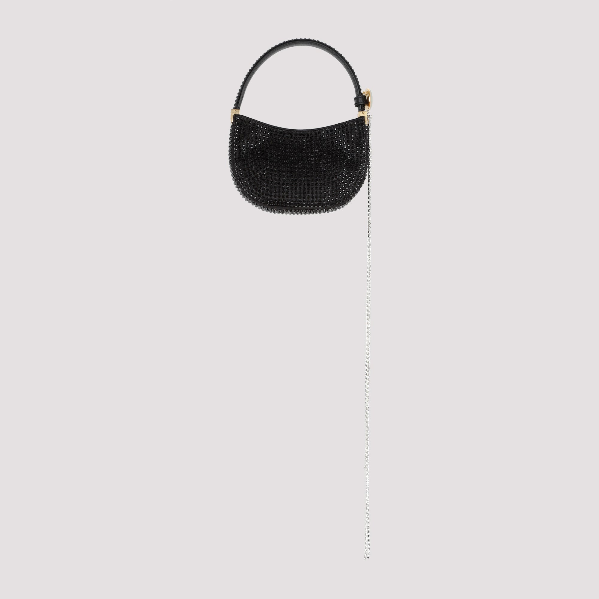 MAGDA BUTRYM Elegant Mini Crystal Hobo Handbag