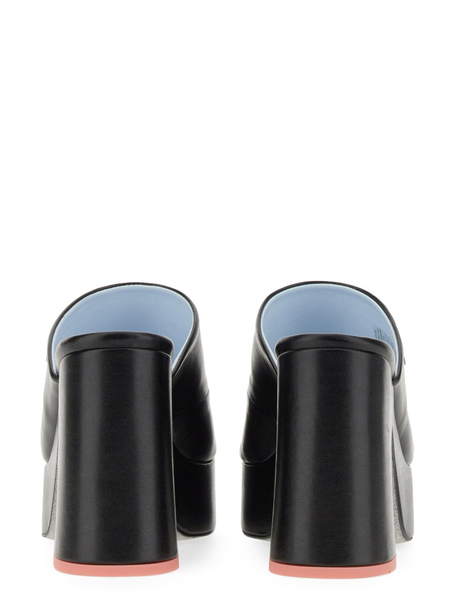 CHIARA FERRAGNI Elevated Eyelike Sandal with 8.5 cm Heel