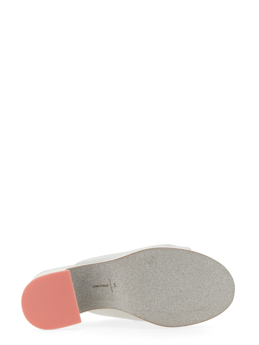 CHIARA FERRAGNI Eyelike Mini Sandal with 8.5 cm Heel