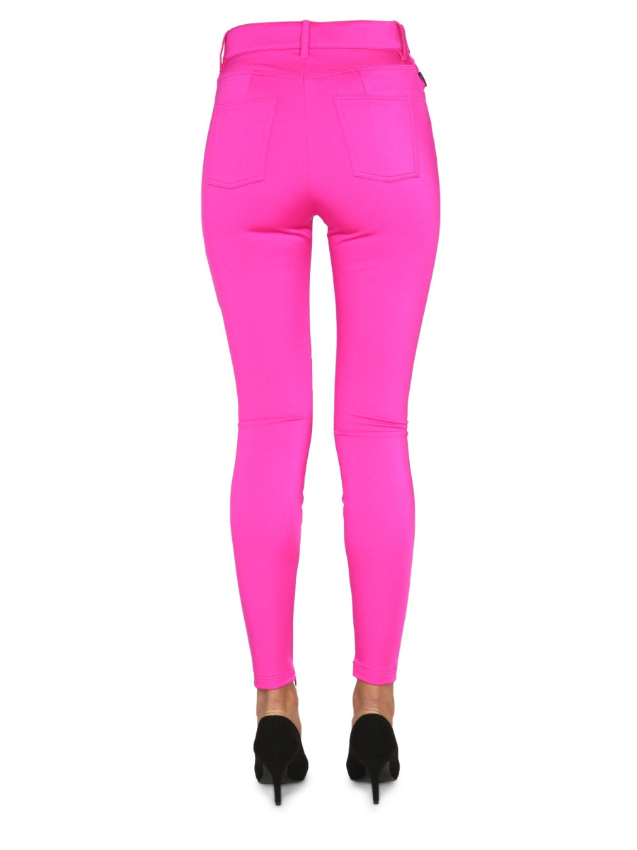 BALENCIAGA Nylon Leggings with Belt Loops for Women