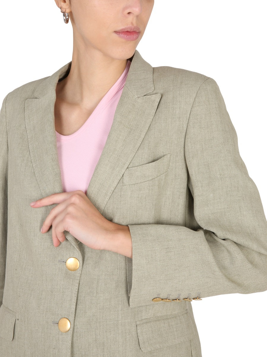 SAULINA Elegant Women's Blazer with Peaked Lapels
