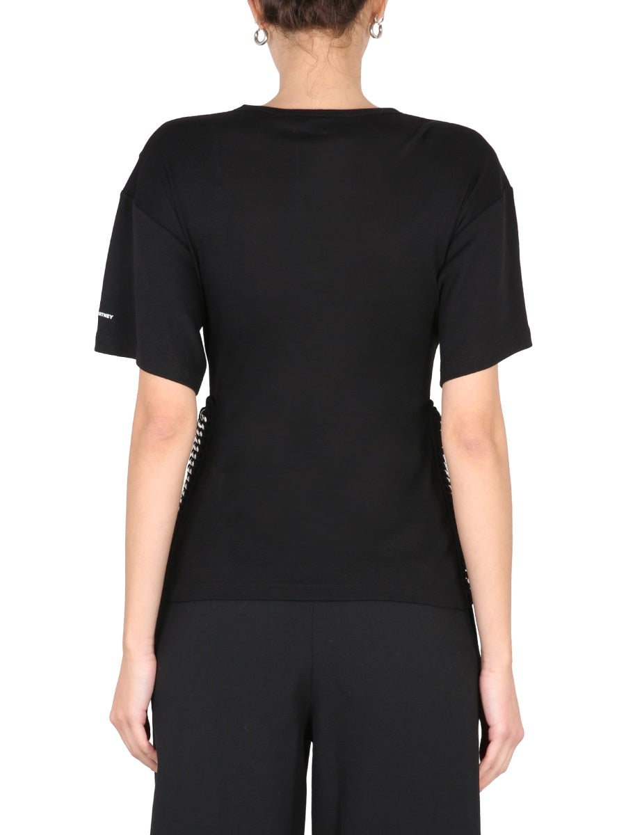 STELLA McCARTNEY Chain Detail Crew-Neck T-Shirt